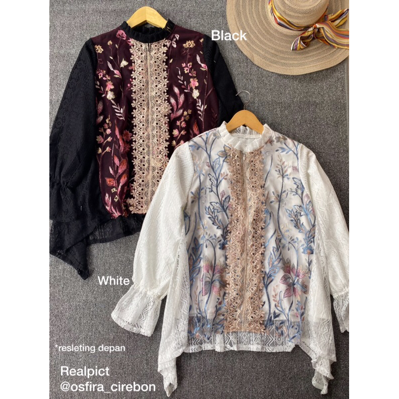 Atasan brukat terbaru / atasan kondangan / atasan wisuda / atasan brukat / blouse brukat kondangan