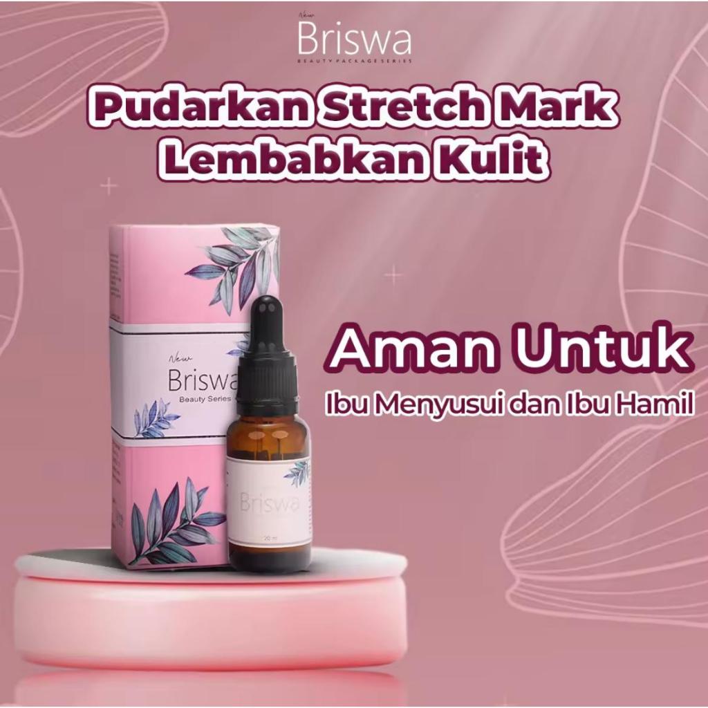 TERVIRAL BRISWA SERUM Turtle Oil Merawat Kulit dan Memudarkan Stretchmark 100% Alami BPOM