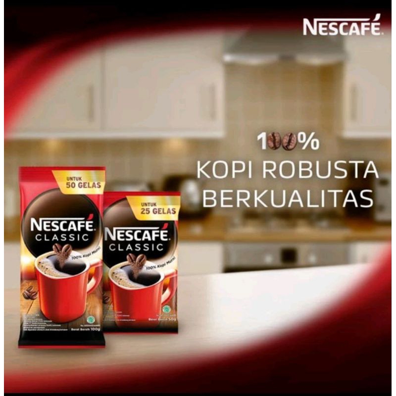 

TEXAS ☘️ KOPI NESCAFE CLASIC 90g