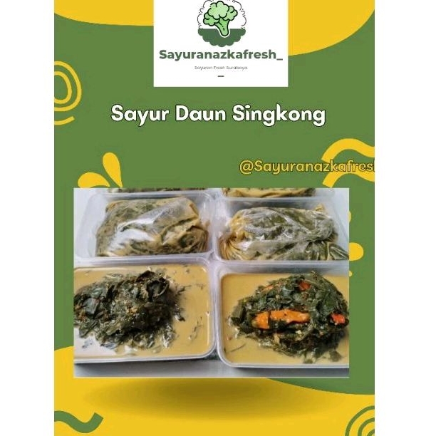 

Sayur Daun Singkong [Homemade]