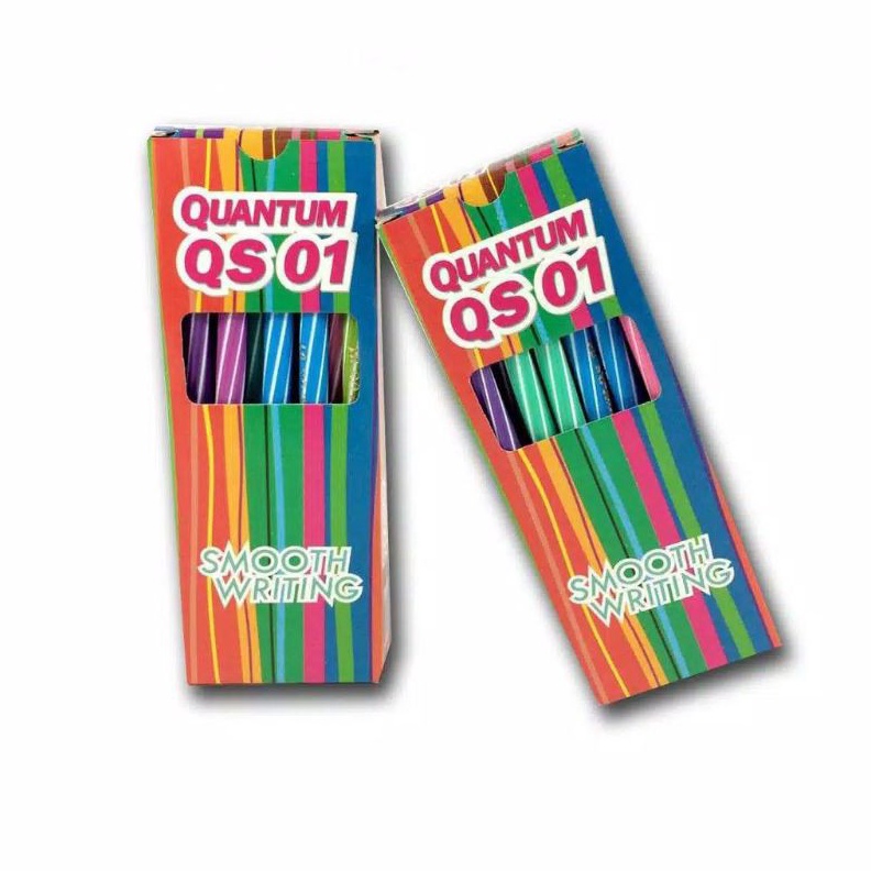 

BIG DISCOUNT Pulpen Quantum QS 1 Tinta Hitam 5 mm Per Lusin