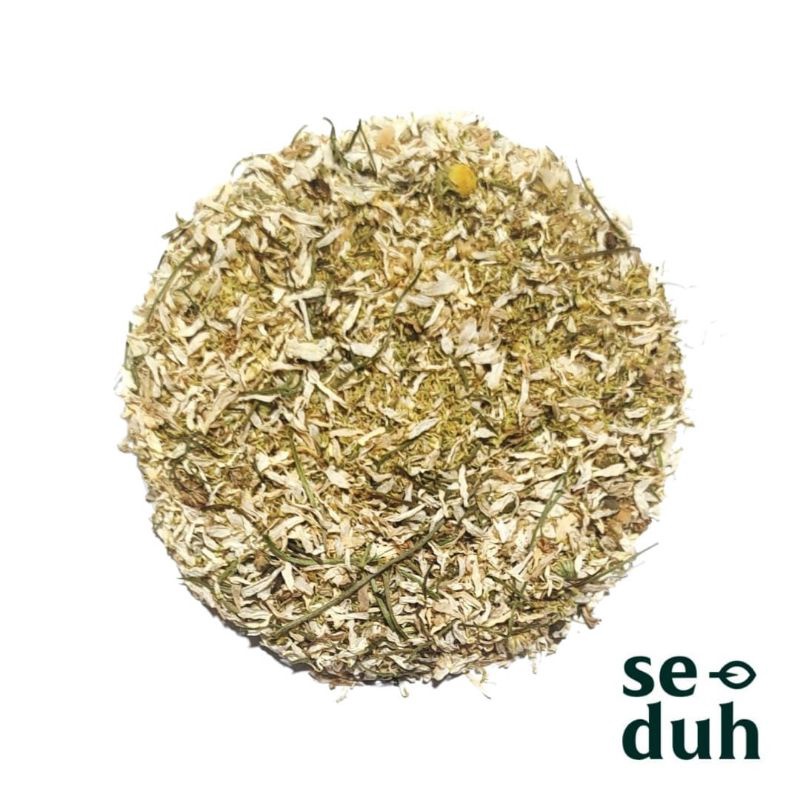 

KHUSUS Grade B Teh Bunga Chamomile Serpih Chamomile Flower Tea Bag Cut 1 Gram