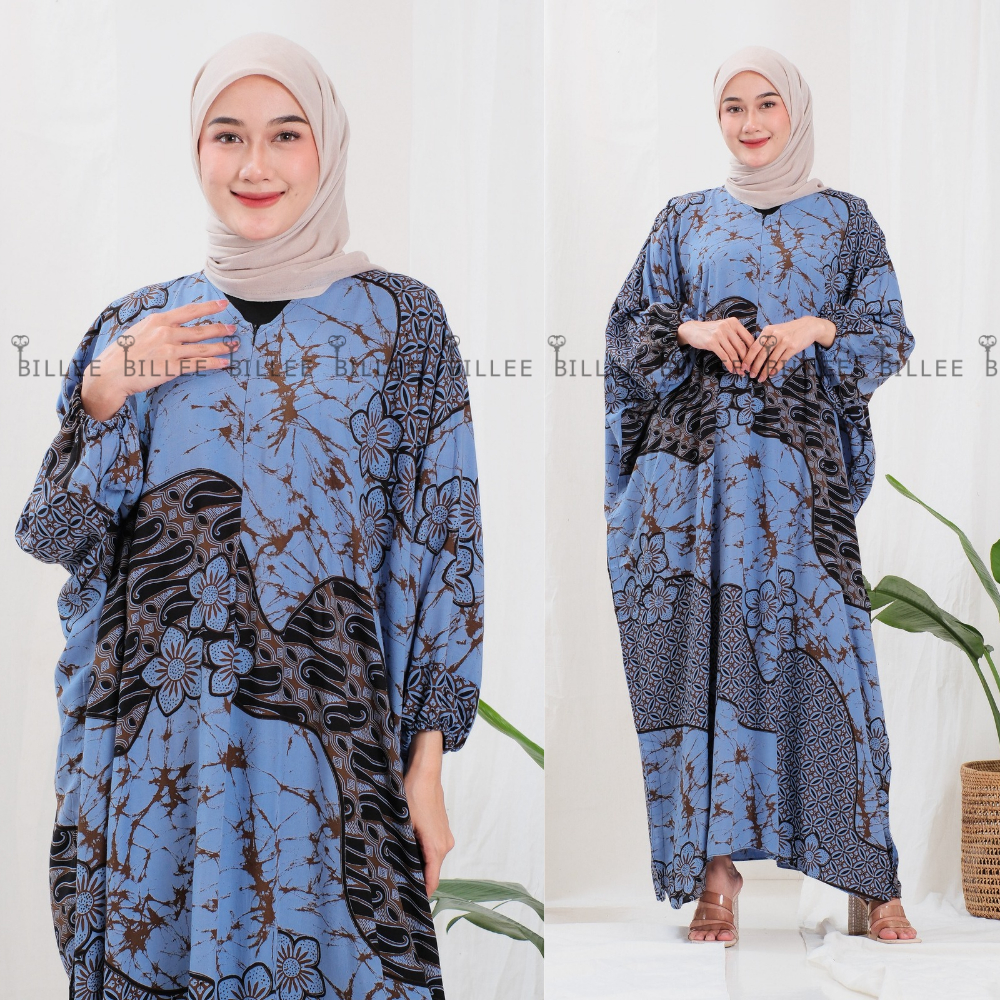 BILLEE Grosir Kaftan Batik | Grosir Gamis Kaftan Bahan Rayon Premium | Daster Kaftan Premium