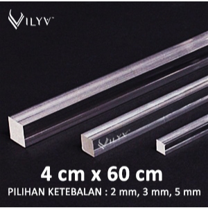 Penggaris Mistar Kue 4 cm x 60 cm