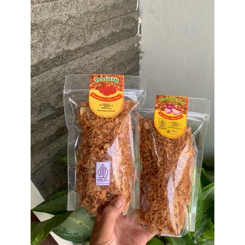 

POUCH NETTO 50 GR BAWANG MERAH GORENG 100% BAWANG ASLI TANPA CAMPURAN [BAGOR MASHHUR JIDA]