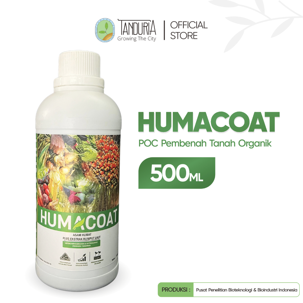 TANDURIA - HUMACOAT POC Pembenah Tanah Asam Humat Plus Ekstrak Rumput Laut Humid Acid