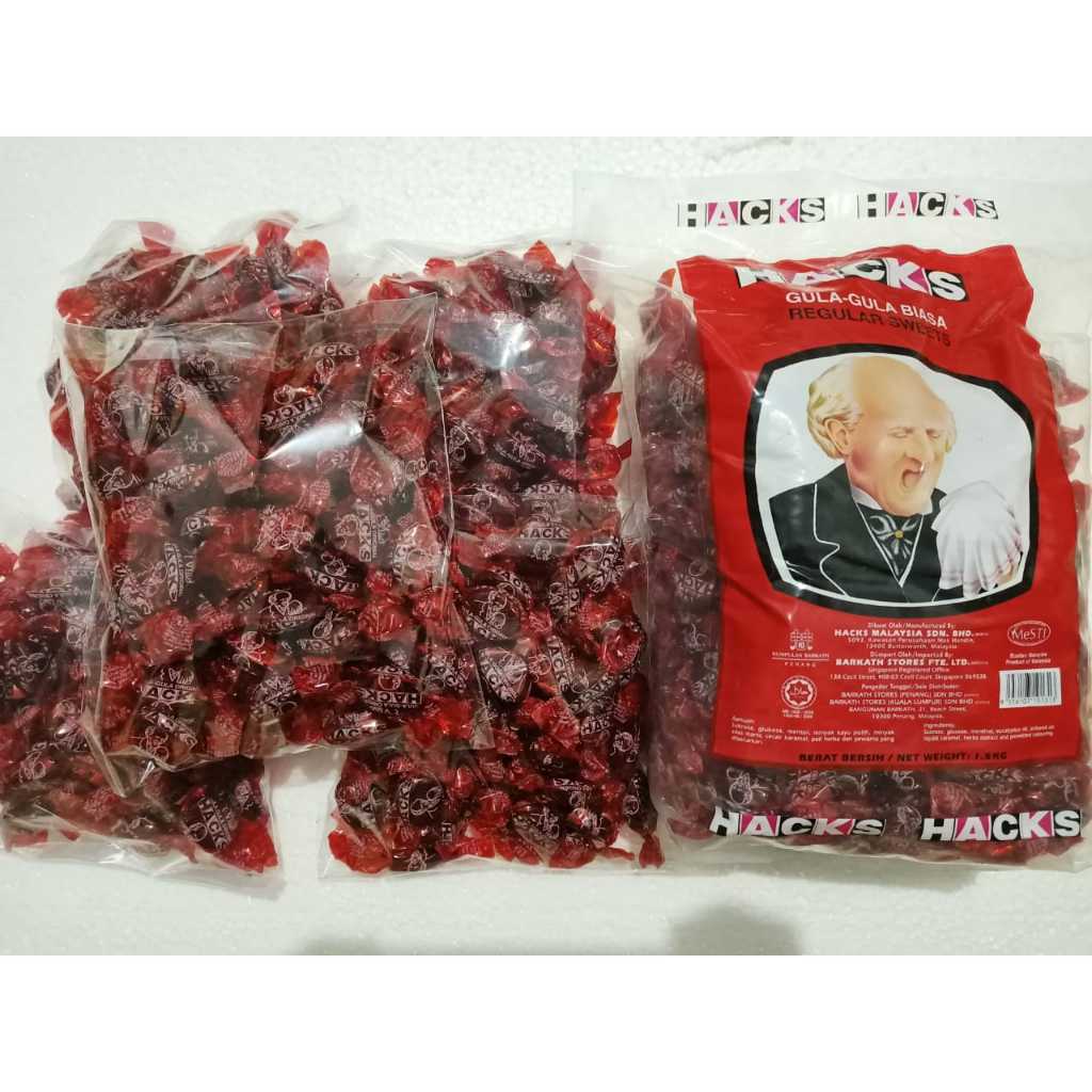 

100 GRAM PERMEN HACKS ASLI / PERMEN HACK PEDES MINT / PERMEN HACK PELEGA TENGGOROKAN / PERMEN MENTHOL / HACKS ASLI IMPORT