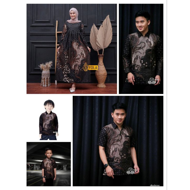 Baju Coupelan Keluarga Anak Bapak Ibu Motif Terbaru # Baju Batik kapelan keluarga TerViral Saat ini 