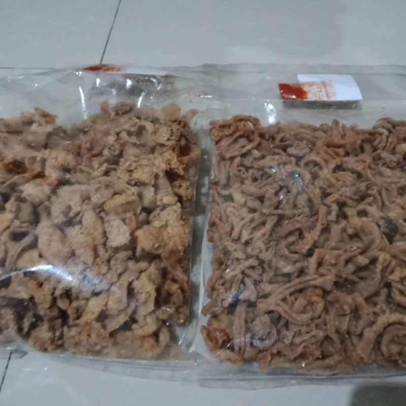 

Kripik usus atau kulit ayam keto 250 gr