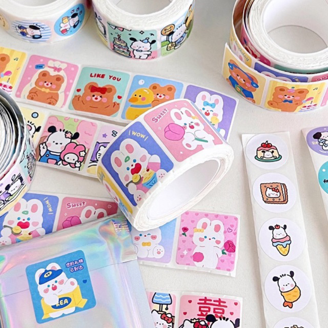 

[chaeya.things] Sticker Roll Motif Bunny Gulungan