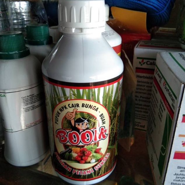 FLASH SALE Pupuk npk cair bunga dan buah 1 liter boom