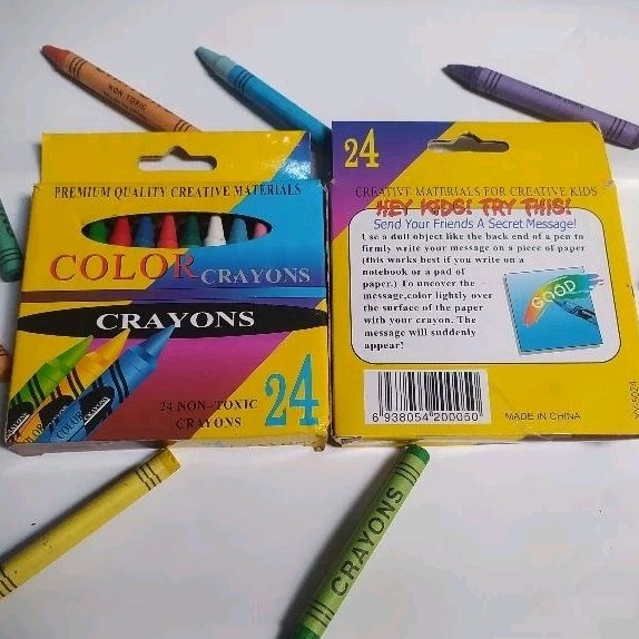 

Crayon Krayon Alat Mewarnai Alat Lukis Isi 24