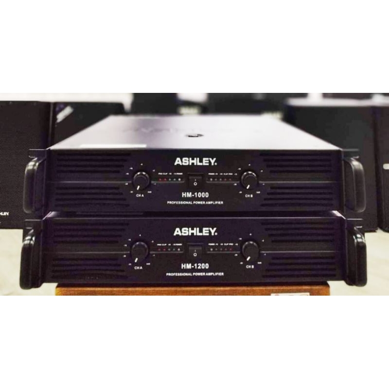 Power Amplifier ASHLEY HM1000 & ASHLEY HM12000