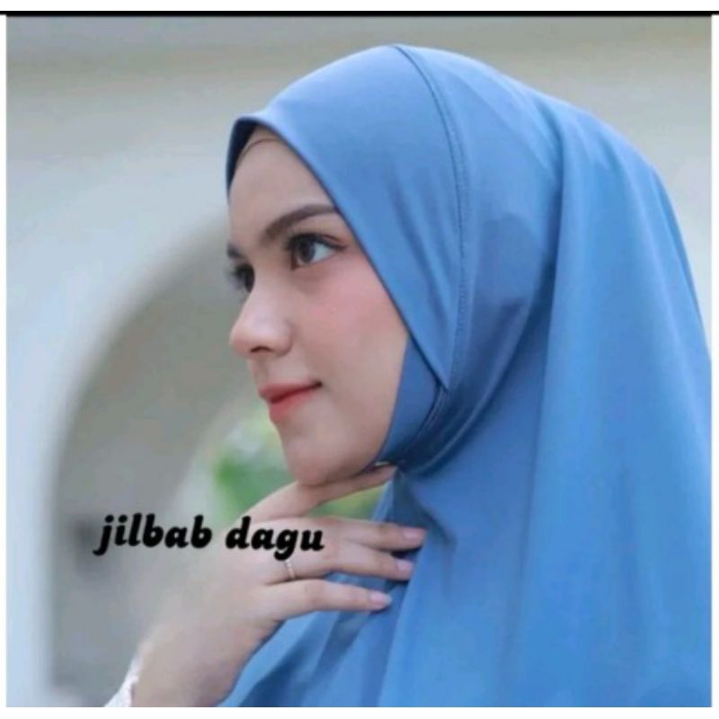 Hijab Instan Dagu Malaysia/Hijab Dagu Jersey [size M]