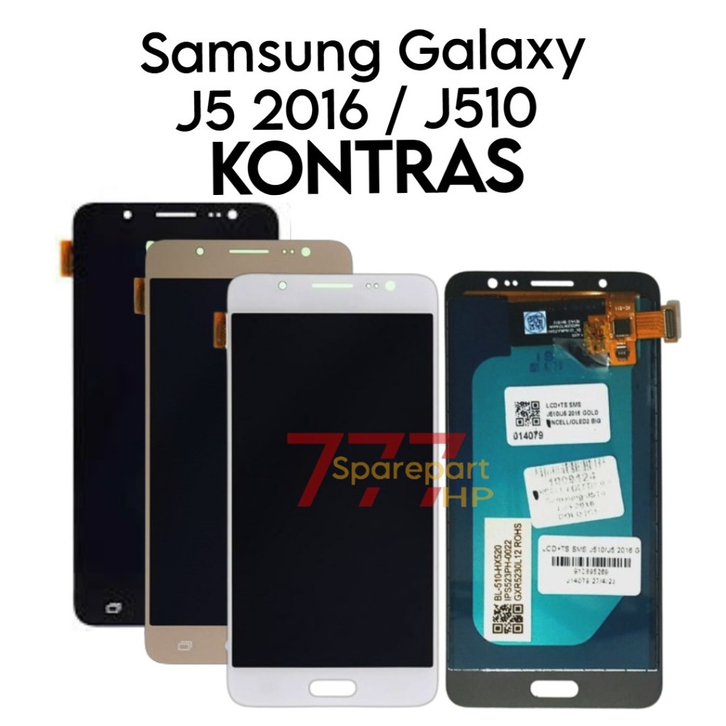 LCD Touchscreen Fullset Samsung Galaxy J5 2016 / J510 / SM-J510F / SM-J510G / SM-J510FN / SM-J510Y /