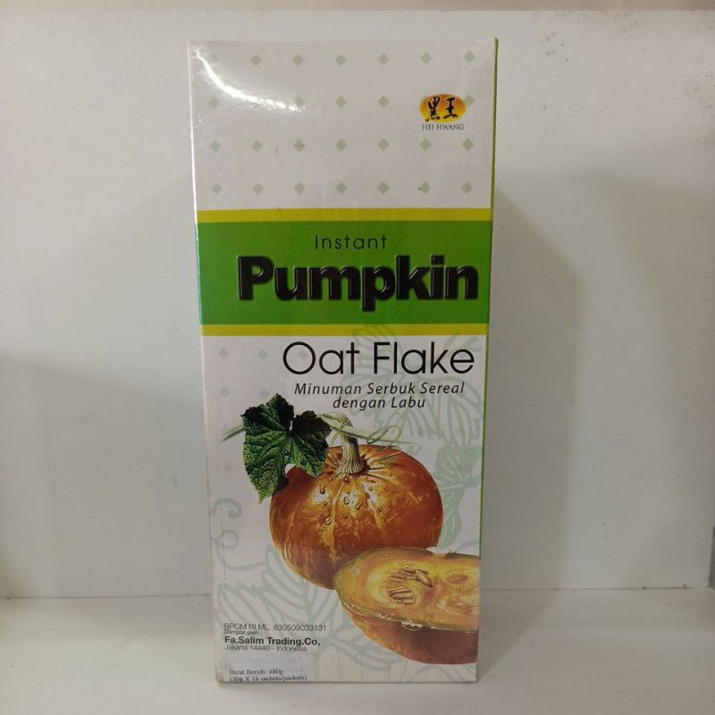 

HEI HWANG INSTANT PUMPKIN OAT FLAKE, minuman sereal dengan labu