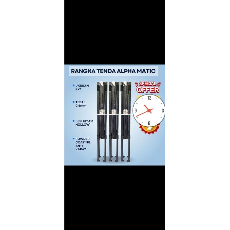 Tenda lipat jualan bazar stand dll