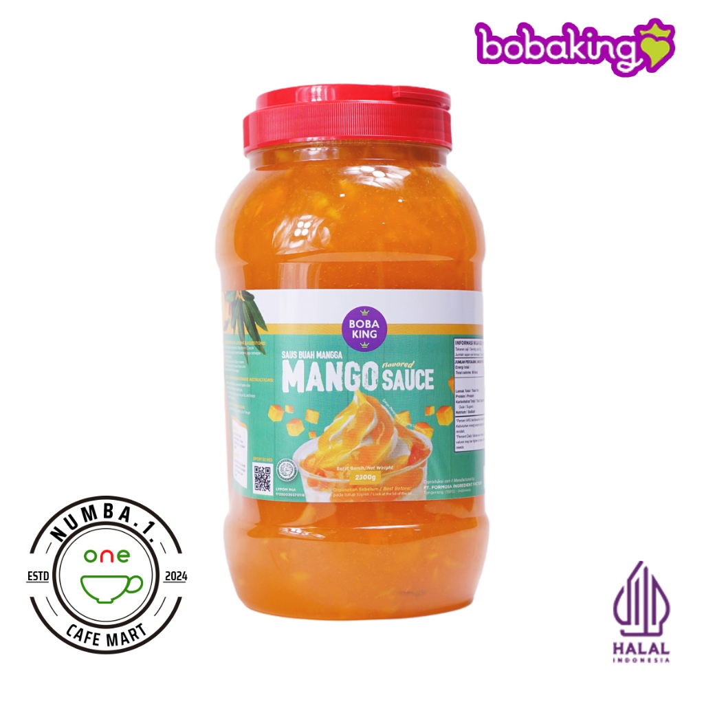 

2.3kg Bobaking Mango Sauce (saus mangga)