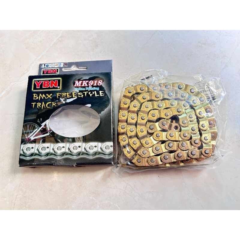 Rantai Sepeda YBN Gold BMX