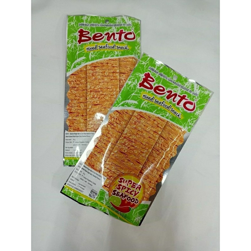 

Mixed Seafood Snack(BENTO)Super Spicy Seafood Flavour 20 Gr