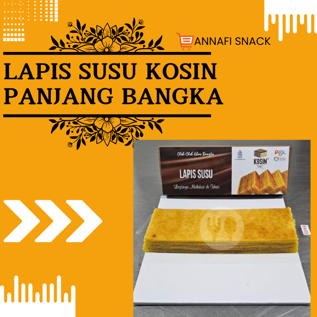 

LAPIS SUSU PANJANG KHAS BANGKA // KOSIN CAKE // OLEH OLEH KHAS BANGKA