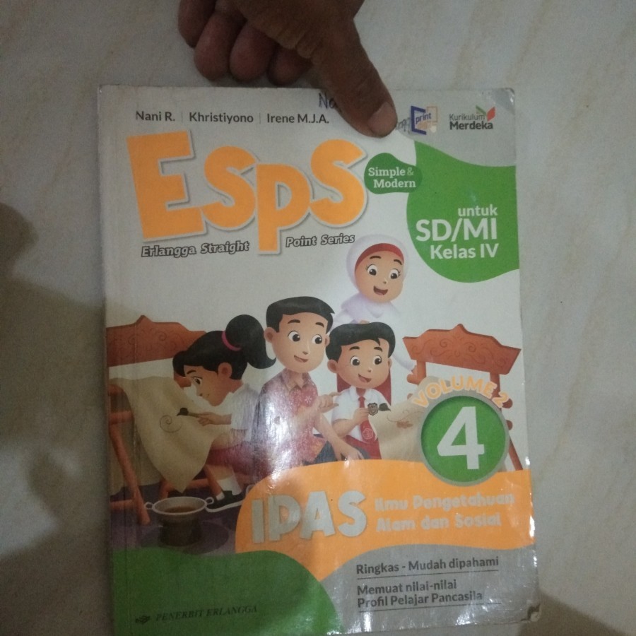 ESPS IPAS  Kelas 4 SD