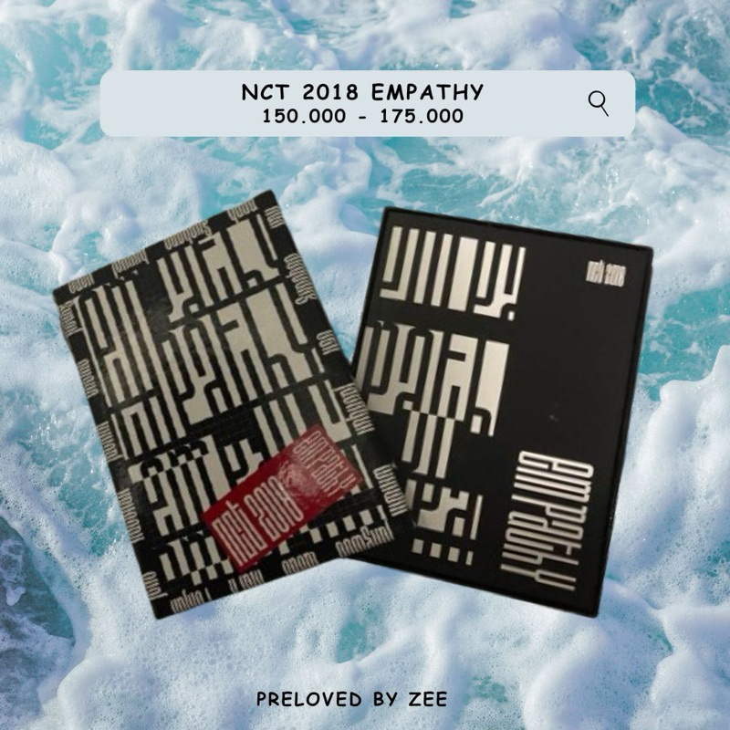 NCT ALBUM PRELOVED (nct empathy 2018)