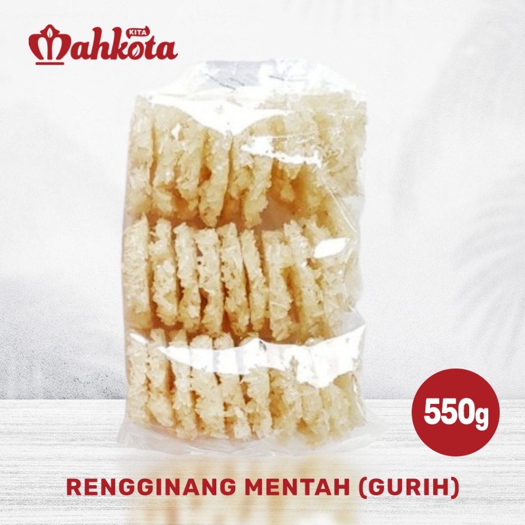 

(Snack Mahkota Kita) Rengginang Mentah Tradisional