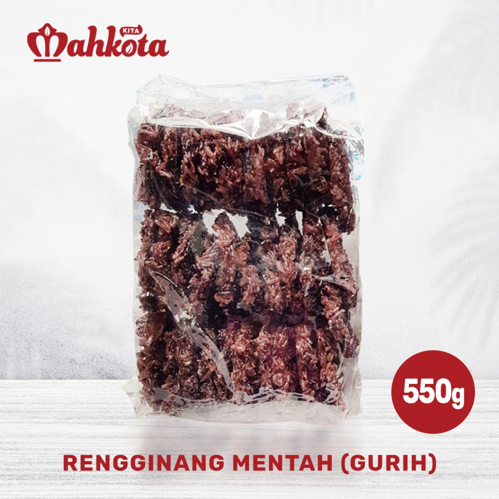 

(Snack Mahkota Kita) Rengginang Mentah Tradisional