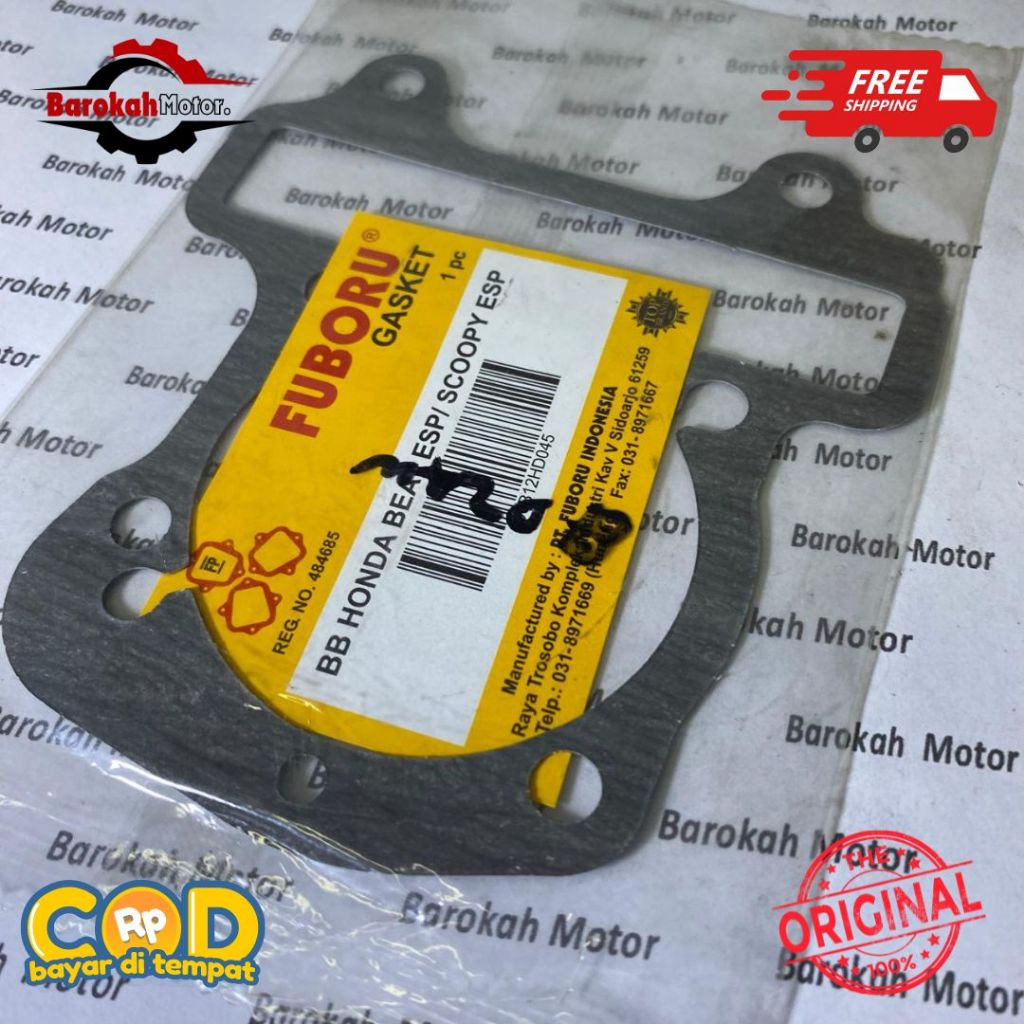 GASKET PACKING CYLINDER BLOK BB HONDA BEAT ESP SCOOPY ESP BEAT FI SCOOPY FI