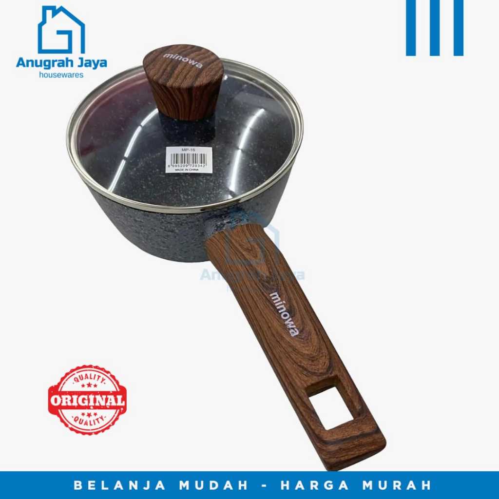 SAUCEPAN TEFLON MP-16 YOSHIKAWA MINOWA