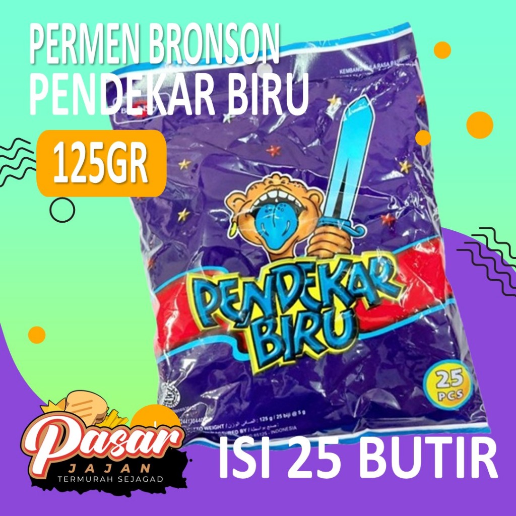 

Permen Pendekar Biru Zak Isi 25 Bronson Permen Jadul Cocok Untuk Bingkisan Ulang Tahun