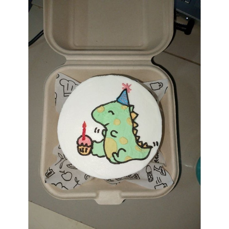 

Korean lunch box cake/bento cake/Korean birthday cake bisa sameday (dadakan) diameter 10cm Korean lunch box cake