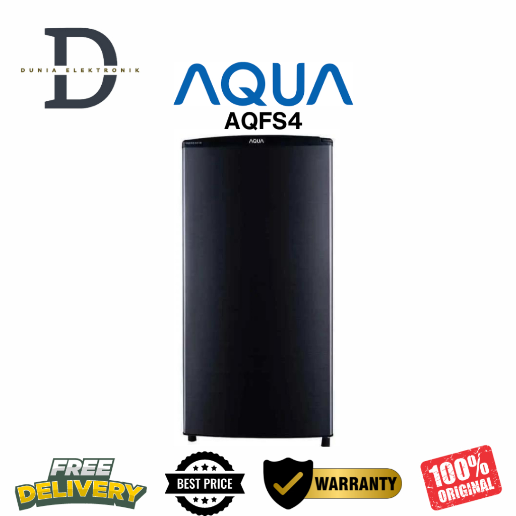 FREEZER AQUA 4 RAK - AQFS4 - GRATIS KIRIM