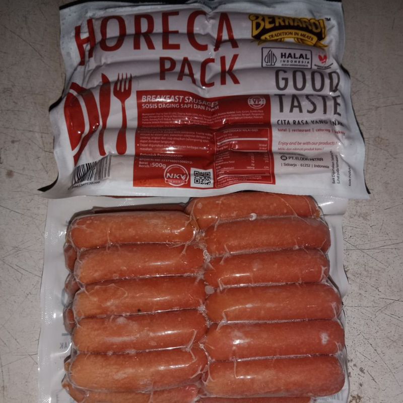 

SOSIS HORECA BERNADI 500 GRAm