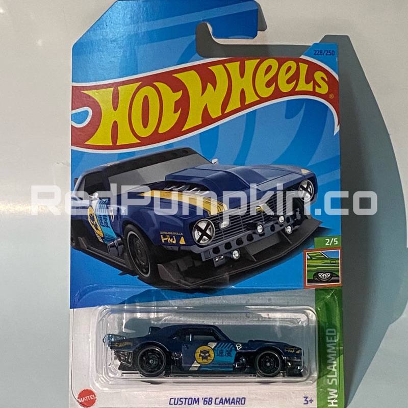 CAMARO 68 CUSTOM ORIGINAL CLASSIC HOTWHEELS
