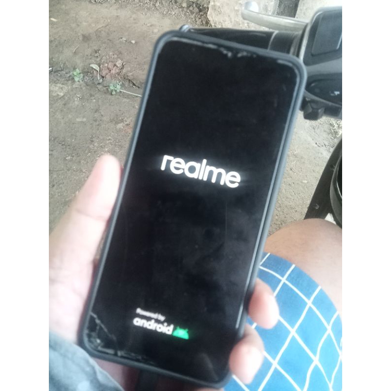 Realme 5i mentok LOGO