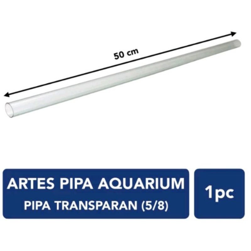 pipa bening aquarium 50cm/pipa bening aquarium aquascape 50cm