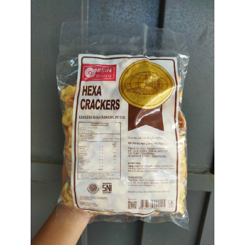 

nissin hexa creacres 225gram