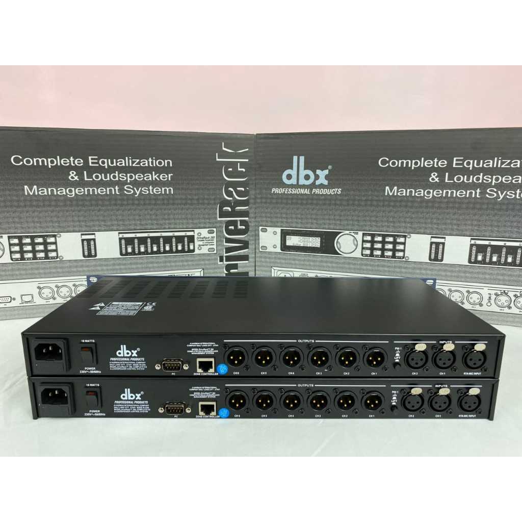 Speaker Management Dbx Drive Rack Pa 260 Plus Software Prosesor Utilit