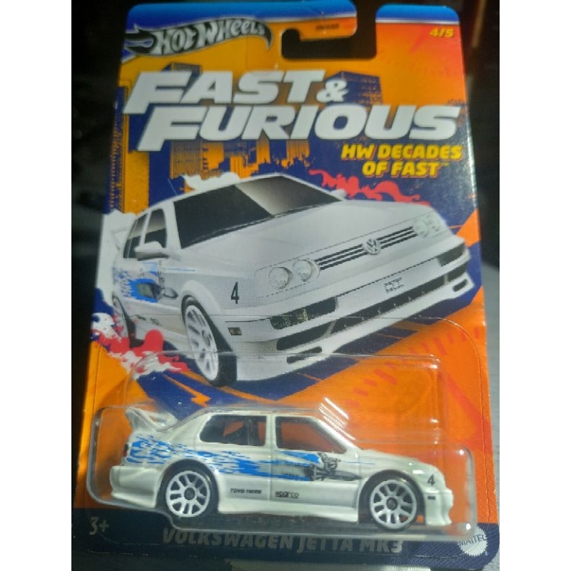Volkswagen Jetta MK3 Fast & Furious Hot Wheels