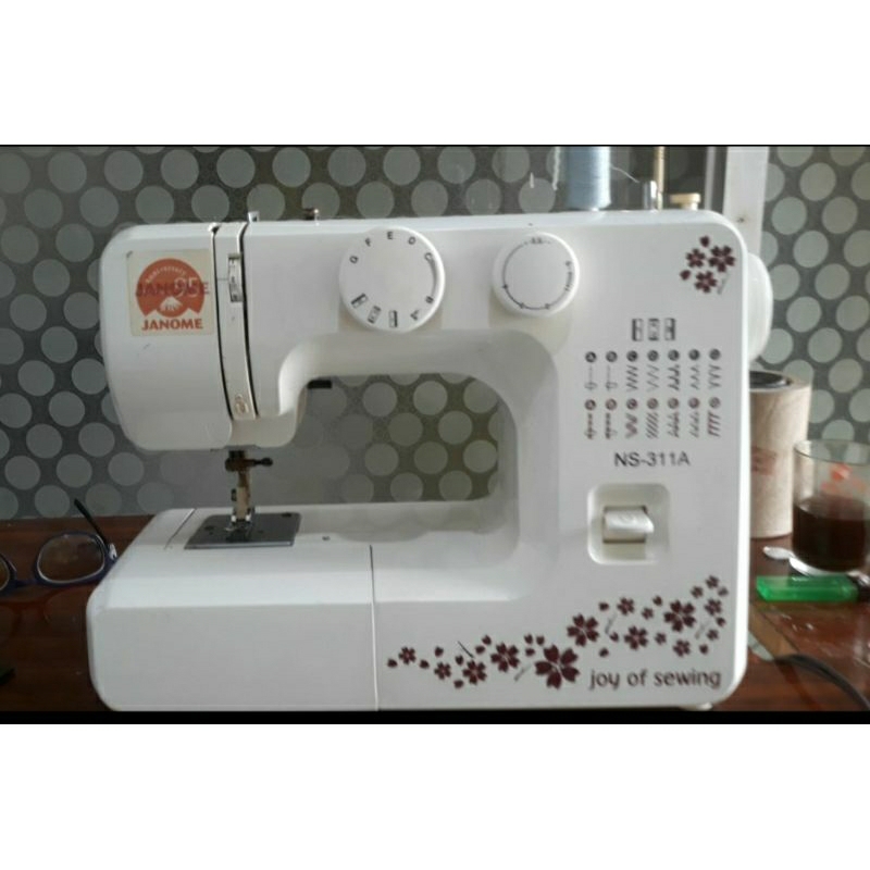 Mesin jahit janome Ns 311A Bekas