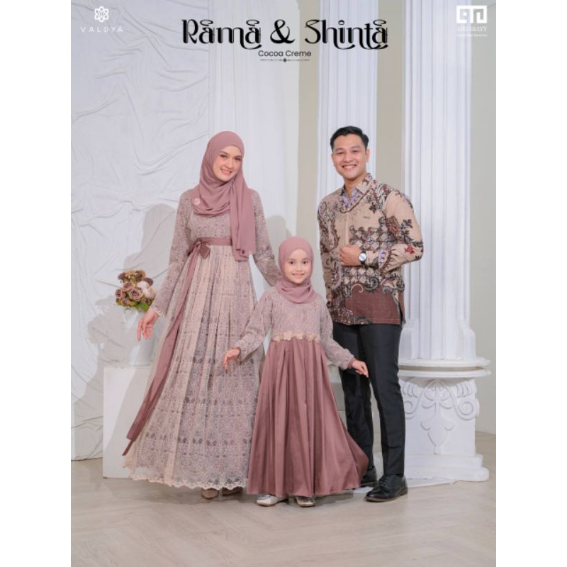 SUDAH PESANAN‼️Sarimbit Batik Keluarga 2024 / 2025 Rama & Shinta Sarimbit by Valdya X Ahzarayy