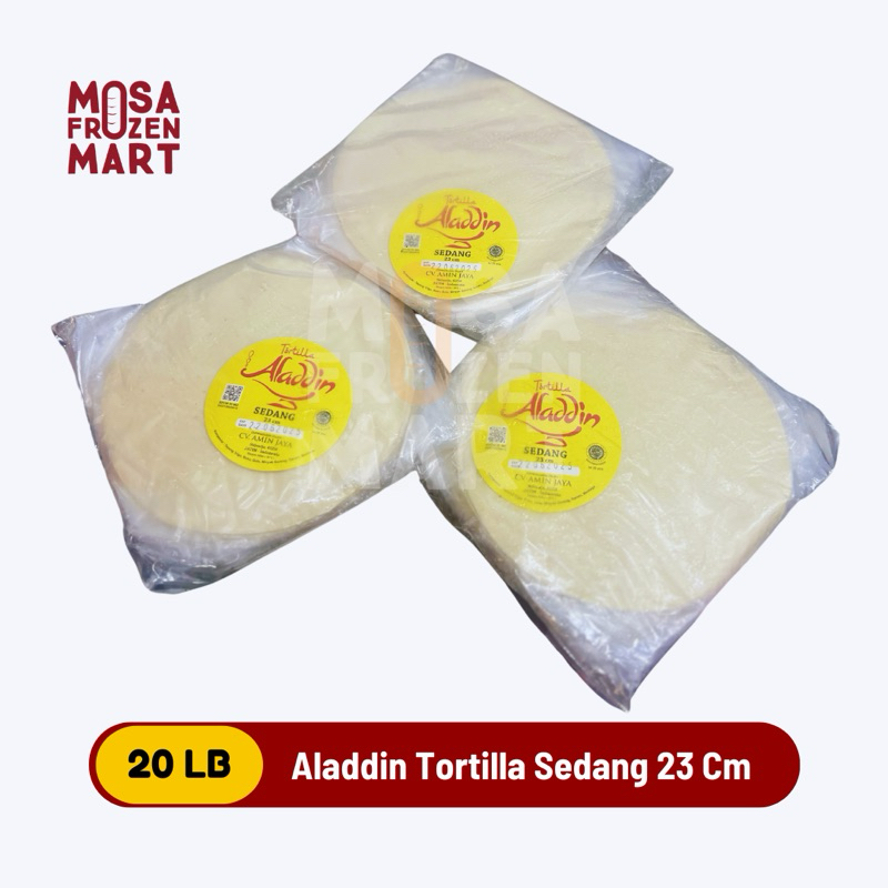 

Aladdin Tortilla Sedang Size 23 Cm | Kulit Kebab