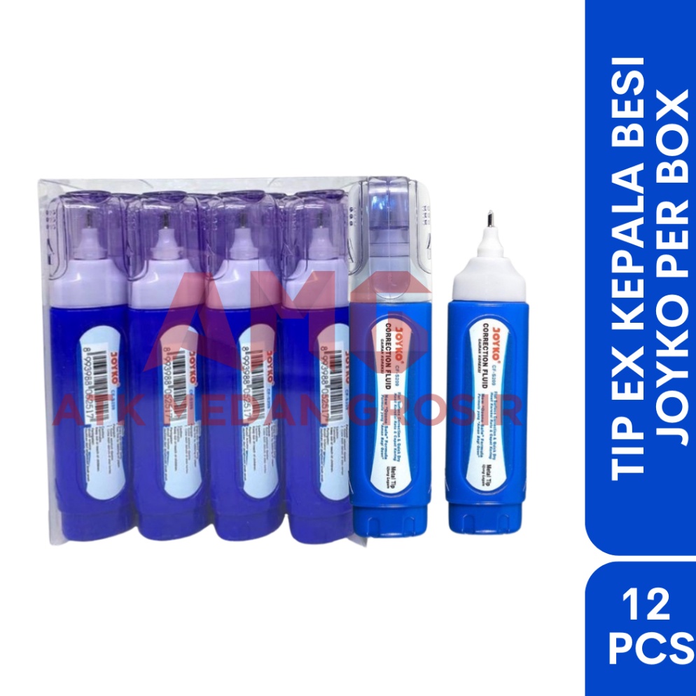 

KODE I9Z4 TIP EX CORRECTION JOYKO BESI CFS29 PER BOX ISI 12PCS