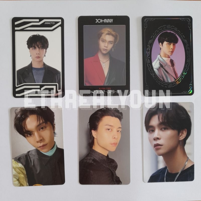 pc photocard official Johnny NCT