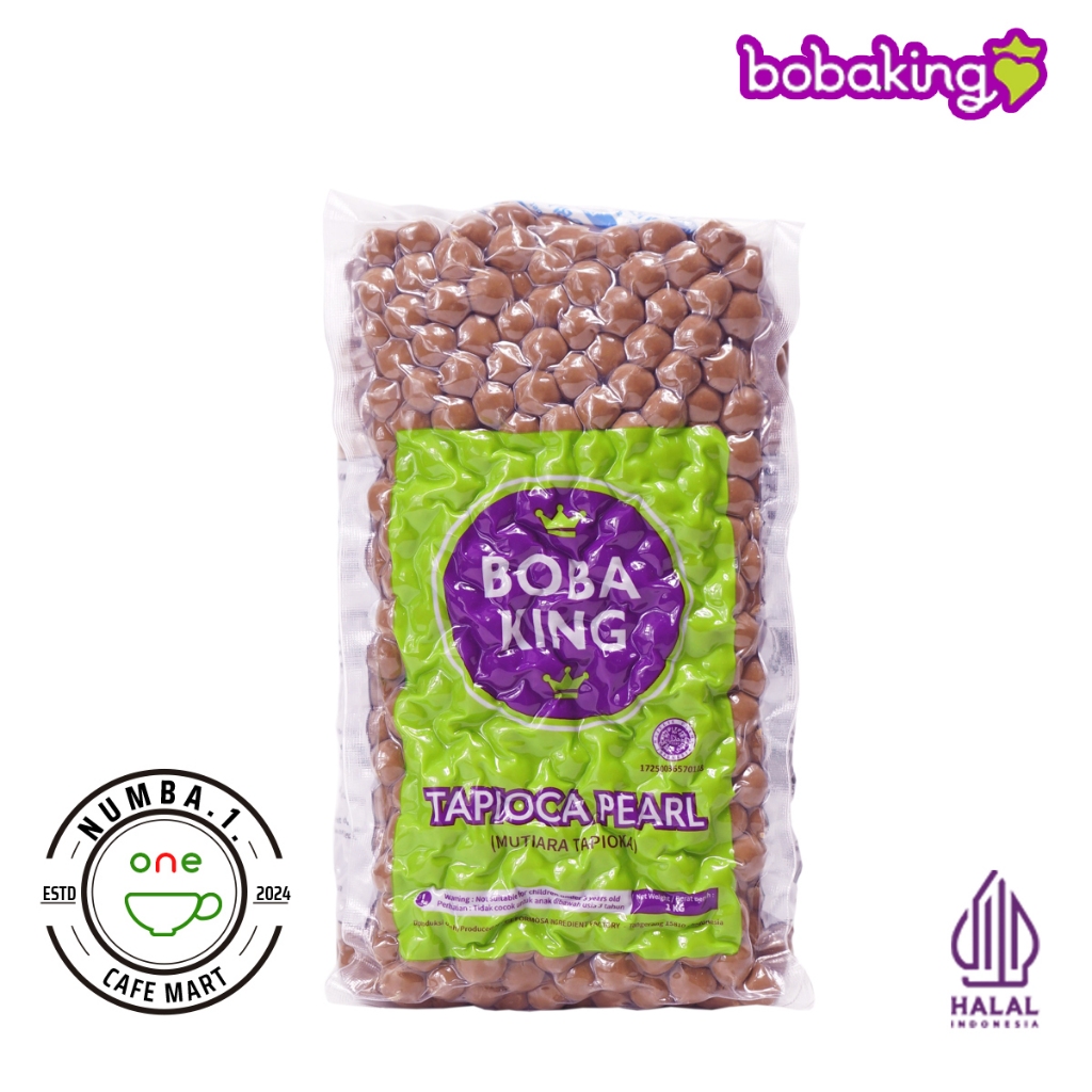 

1kg Bobaking Boba Maple (Brown Sugar) Original Tapioca Pearl