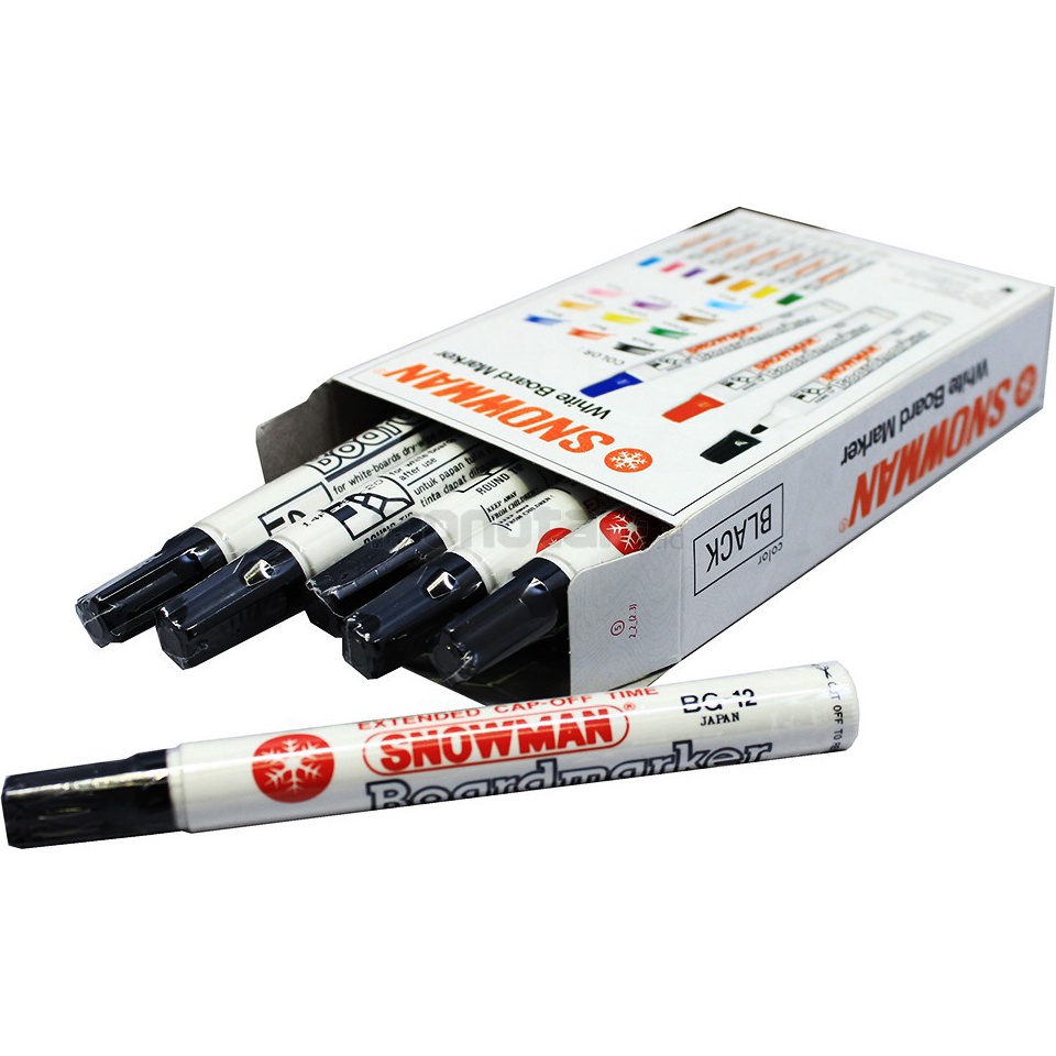 

KODE N4X5 Spidol Whiteboard Snowman BG 12 1 Lusin