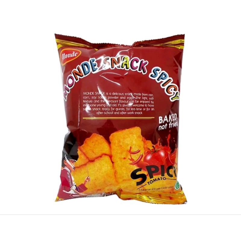 

Monde Serena Baked Snack Spicy Tomato 60 gr