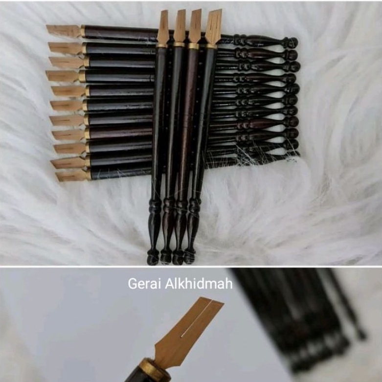 

KODE I5V8 Qolam Naskah Kaligrafi Bambu Belah 1